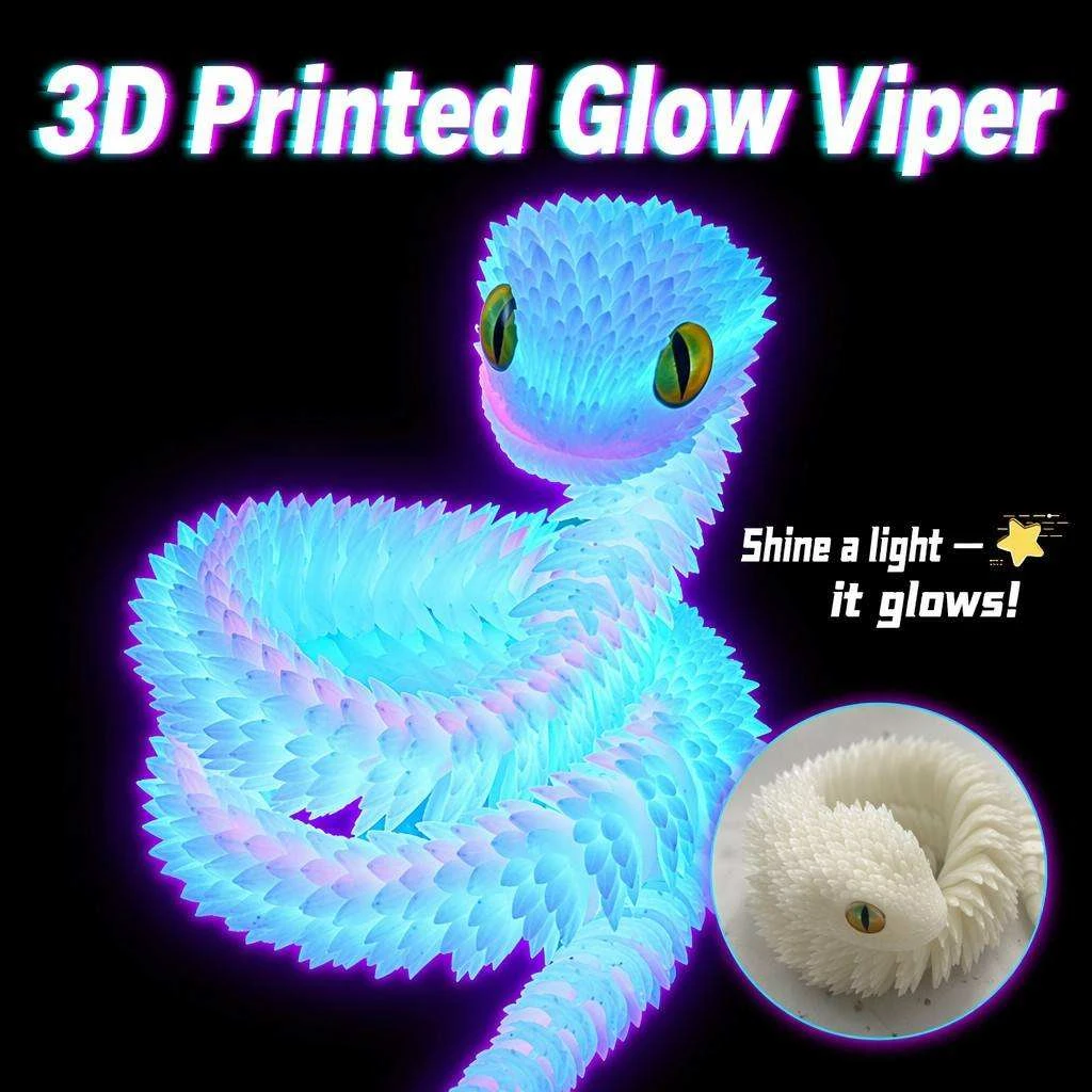 Large Glow Snake supplied product reference.